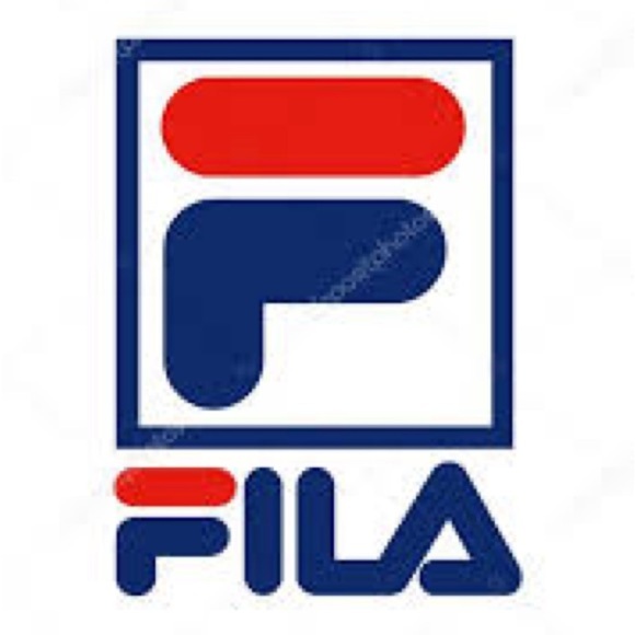 Women's Fila Large 12 -14 Blue Fleece Sweatshirt Logo Crew Pullover Long Sleeve - Picture 11 of 11